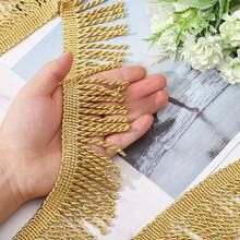 2 Yards Long And 8 Centimeters Wide Curtain Fringes Bullion Fringe Trim Fabric Trims Sewing DIY Decoration For Curtain Sofa Clothes - Multicolor - View 3