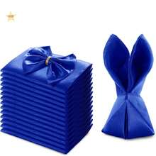 8/24pcs Square Satin Dinner Napkins, Silky Soft Smooth Decorative Napkins, Suitable For Restaurant, Wedding, Party, Home, Celebration, Christmas, Thanksgiving, Halloween Decor - Multicolor - View 2