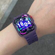 Soft Silicone Strap+Silicone Case Compatible With Huawei Watch Fit 4 Pro Sports Strap Case Hollow Compatible With Huawei Fit 4 Protective Accessories