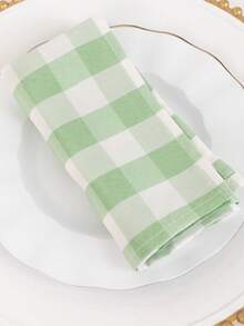 2/6/12 piezas Servilletas de poliéster a cuadros modernos de Halloween y Navidad, adecuadas para restaurante, cocina, cafetería, fiesta festiva, decoración de mesa de comedor, decoración del hogar diaria