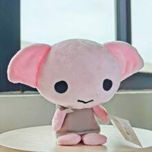 18cm Dobby Plush Doll, Cute Cartoon Doll, Official Harry Potter Merchandise, Great Gift For Family And Friends - Pink - View 4