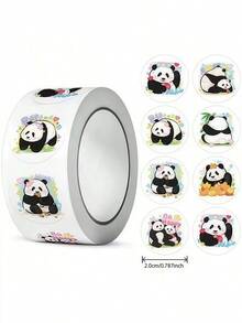 熊猫文具套装 学生学习用品礼物 生日毕业礼物 儿童文具套装礼盒、铅笔盒、铅笔袋、书包 学习用品、返校 - 綠色 - 查看 7