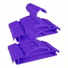 30/20/10pcs Kids Clothes Plastic Hangers, Durable Non-Slip Children Clothing Drying Racks