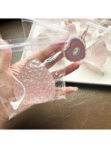 Random Style Squishy Toys, Squeeze Toys, Cute Cartoon Bun Toys, Mini Stress Relief Toys, Strawberry Squeeze Toys - Multicolor - View 10