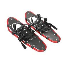 25 Inch Snowshoes, Snowshoes& Adjuatable Trekking Poles, For Adults Men Women