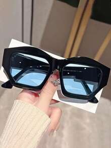 1 副女士多边形时尚 PC 时尚眼镜，金属铰链，适合度假、旅行、海滩、驾驶、度假、街头穿着 - 彩色 - 查看 5