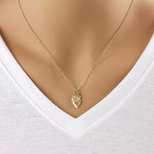 1 Piece Fashion Necklace For Women Gothic Anatomical Heart Pendant Necklace Retro Heart Hip Hop Necklace Punk Style Necklace Fine Jewelry Suitable For Daily Party Birthday Halloween Gift Etc - 復古解剖學心臟吊墜項鍊 - 查看 7