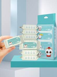 8pcs/Pack Daily Cleansing Wet Wipes, Suitable For Hand & Face Cleaning, Christmas & New Year Gift
