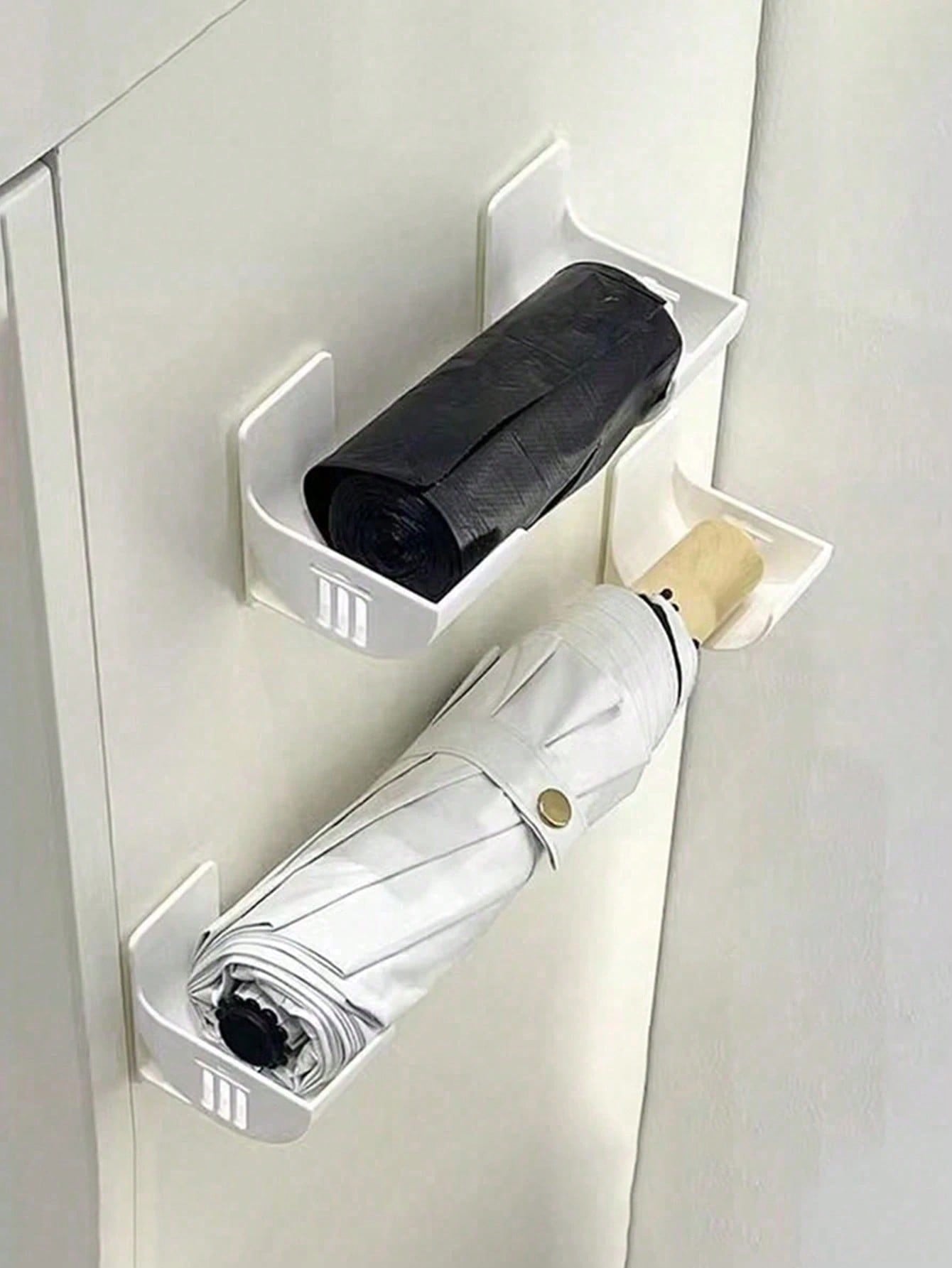 4 قطع حامل قابل للتعديل لأكياس القمامة، مناسب لتخز...