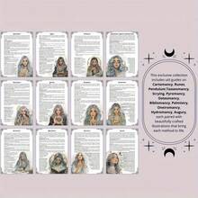 55 Page Witchcraft And Spiritual Explorer Divination Handbook - Mysterious Symbols, Tarot Guide, Rune Charts And Astrology Tools For Magic Practice, Intuitive Development - Adult Witcher's Magic Book Or Shadow Diary, Spiritual Growth Book, Charm Cover Art, Art Design