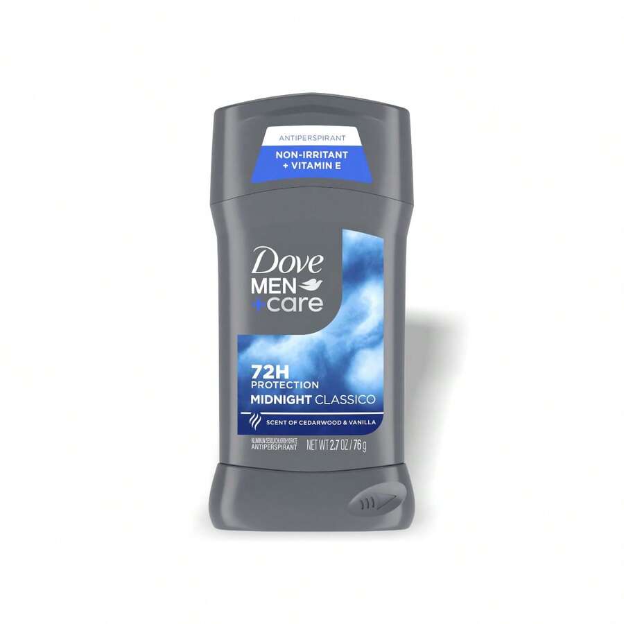 Dove Men+Care Midnight Classico Deodorant Stick Perfume Perfumes 2.7oz/76g Long-Lasting Fresh Bold Boyfriend Husband Father Brother Birthday Graduation Party Travel Camping Outdoors School Campus Trip Festivals Anniversary Winter Christmas Special Occasions, Party Breezy Comfort - Multi Scents - View 1