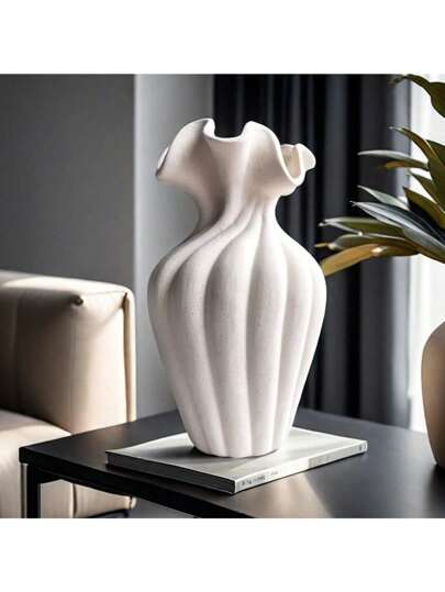 High ative Vase Made Of Ceramic Material, Hydroponic Products, Flower Inserting Home ation, Newly Launched Festival Birthday Wit Plastic Flowers Unbreakable Arrangement Living Room, Tafel Room Glass view 2