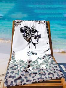 1 Stück personalisiertes Strandtuch, kann deinen Namen bedrucken. Ideal für den Einsatz am Strand, am Pool und während Strandurlaubs. Dieses multifunktionale Strandtuch ist die perfekte Wahl für Outdoor-Strandaktivitäten und Reisen, bietet Komfort zum Entspannen, Sonnenbaden und Ausruhen. Ein einzigartiges Geschenk für sie, ihn, Mutter, Vater, Freundin und eine unvergessliche Erinnerung. Wiederverwendbar, niedlich und hochwertig. - Verschiedenfarbig - Übersicht 6