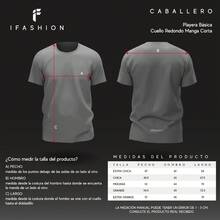 Camiseta de Hombre de Tejido Canalé con Cuello Redondo y Ajuste Slim - Negro - Ver 4