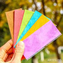3 Packs King Size (110mm) Cigar Roll Paper, Tobacco Roll Paper, Cigar Skin, Sheet Wraps, 5 Sheets/Pack, Multiple Colors | For Any Smokers - 西瓜口味3包(15片) - 查看 6