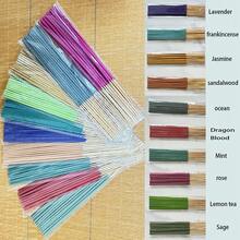 21pcs Incense Sticks Set, Lavender, Clary Sage, Sandalwood, Jasmine, Rose, Dragon's Blood, Lemongrass, Ocean Coconut, Peppermint, Cherry Blossom, Natural Bamboo Stick, Handmade Aromatherapy, Relaxation, Meditation, Yoga Gift, Long-Lasting Fragrance, Suitable For Air Purification, Sleep And Relaxation, Especially In Summer