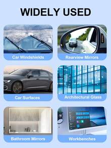 Bộ 2 dụng cụ vệ sinh kính chắn gió ô tô - Thiết kế đa năng với miếng bọt biển, loại bỏ dầu mỡ, vết bẩn nước và sương mù. Dụng cụ gạt nước và làm tan sương mù chống thấm nước - Làm từ nhựa ABS - Chức năng chống sương mù và chống thấm nước - Thích hợp cho kính chắn gió, cửa sổ, gương chiếu hậu và các loại kính khác. - Đỏ - Xem 8