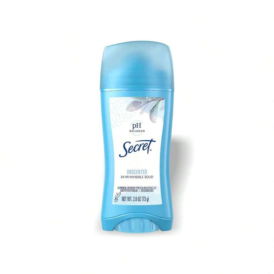 Secret Invisible Solid Deodorant Shower Fresh Perfume Perfumes 2.6oz/73g Long-Lasting Fresh Girlfriend Wife Mother Friend Boyfriend Husband Father Brother Birthday Graduation Party Travel Camping Outdoors School Campus Trip Festivals Anniversary Winter Christmas Special Occasions, Party Breezy Comfort - Multi Scents - View 1