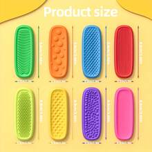 8pcs Sensory Fidget Toys | Durable Silicone Toys | Stress Reliever Toys | Playful Design, Textured Finger Toys Designed To Relieve Anxiety,Making People Fingers Restless And Keeping Hands Busy,Christmas Presents