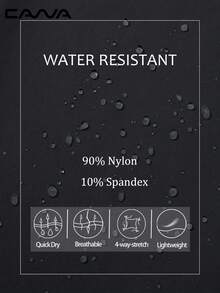 Cavva 男士防水徒步裤防风速干耐磨透气防撕裂多口袋裤钓鱼工作露营旅行