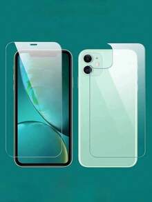 3 件手机保护膜套装适用于 16/16 Plus/16 Pro/16 Pro Max/15/15Pro/15Plus/15Promax 生日、家人、朋友礼物钢化玻璃、手机屏幕保护膜、手机配件 - 無色 - 查看 3