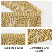 2 Yards Long And 8 Centimeters Wide Curtain Fringes Bullion Fringe Trim Fabric Trims Sewing DIY Decoration For Curtain Sofa Clothes - Multicolor - View 6