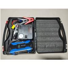 汽车应急启动电源 - LED 手电筒和汽车电池充电器 - 应急 LED 灯 - 适用于汽车、摩托车、卡车、SUV - 送给车主和应急准备的完美礼物 - 路边援助