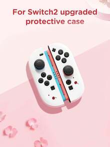 1 buah Casing Pelindung Motif Polkadot Ceri Lucu, Kompatibel dengan Switch 2 Baru (2025), Untuk Switch NS/Switch OLED/Lite, Cocok untuk Aksesori Konsol Game Switch 2, Paket Keluarga, Kantong Penyimpanan dengan Slot Kartu, Pelindung Switch, Hadiah Romantis untuk Pemain Switch - MultiWarna - View 6