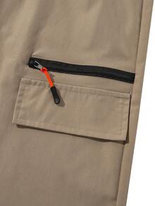 Quần dài ống đứng dành cho nam giới mùa thu đông, thích hợp cho hoạt động ngoài trời: Có túi lớn khóa kéo, eo co giãn có dây rút, túi chéo - Hoàn hảo cho leo núi, câu cá, cắm trại, leo vách đá, thể thao, tập thể dục, chạy bộ và mặc thường ngày. Mùa xuân - Màu Khaki - Xem 11