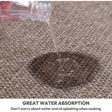 Kitchen Mats For Floor,Kitchen Rug, Nonskid, Washable,Absorbent Kitchen Runner Rug For In Front Of Sink,Entryway,Rubber Backing Indoor Door Mat,Farmhouse Style Standing Mat,17.3"X28",Grey - 灰色 - 查看 6