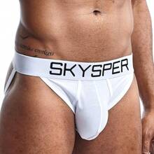 SKYSPER Jockstrap Athletic Supporters For Men Jock Strap Male Underwear Men's Thong Jockstrap Underwear - Sg04-white - 查看 8