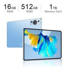 UXD A5 Android 15 Tablet 10.1" IPS, 16GB+512GB(Expandable To 1TB), 4G LTE/ WiFi, Octa-Core, 6000mAh, With Keyboard, Mouse, Stylus, Case & More