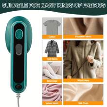 OBOVAY Ferro da stiro portatile a vapore per indumenti, elettrico domestico per uso umido e asciutto, piccolo e professionale, adatto per il viaggio