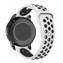 22mm 20mm 表带适用于三星 Galaxy Watch 7-FE-6-5-Pro-4-Classic/Active 2 硅胶运动孔手链华为 GT 4-3-2 硅胶表带适用于 Garmin Forerunner 55 165 265 255S 265S 手链适用于 Garmin Active 5/Vivoactive 5/Venu 3 2 3S - 彩色 - 查看 9