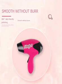 圣诞装饰 18 件儿童角色扮演美发工具玩具套装，美发沙龙玩具套装，配有吹风机、剪刀、美发披肩和造型配件、儿童美发工具、幼儿头发、圣诞礼服