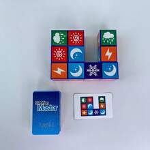 Neues 3D Puzzle Bauklötze Wettbewerbsspielzeug, Entwicklung der geistigen Fähigkeiten von Kindern, logisches Denken Training, Eltern-Kind Aktivität Spielzeug, geeignet für Partys, Halloween/Erntedank/Ostern Geschenke