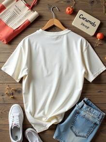 3 Pack Playera camiseta básica mujer dama cuello redondo manga corta estampado GRAFICO DE CALIFORNIA DIUDADES CITY LOS ANGELES GRAPHIC comodidad estilo uso diario oficina casa comoda | Caramelo Shop - Blanco - Ver 2