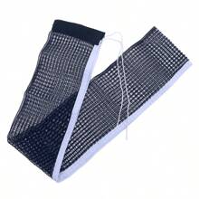 可调节乒乓球网，耐用塑料网，便携式球网套装，替换网架套件，适用于乒乓球运动 - 彩色 - 查看 6