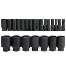 8-32mm Metric Socket Set (20pcs) - 1/2-Inch Drive Cr-V Steel For  Wrench - Black - View 4