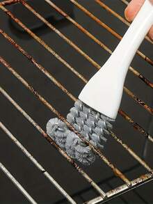 2 PIEZAS Cepillo de limpieza multifuncional de cocina, cepillo de nailon para aceite - Perfecto para limpiar ranuras de estufas, campanas extractoras, esquinas de fregaderos, parrillas de barbacoa, cepillos pequeños, superficies de limpieza, ideal para fiestas de barbacoa en el hogar y la escuela