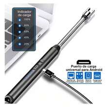 Encendedor de cocina multifuncional, encendedor eléctrico recargable por USB, encendedor de estufa de gas, encendedor recargable tipo - Azul - Ver 7