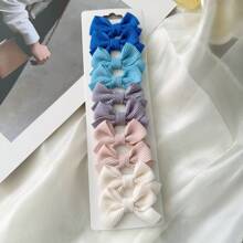 10-20件婴儿蝴蝶结发夹女童安全发夹儿童甜美发夹儿童发饰 - 彩色 - 查看 14