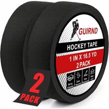 Guirnd Hockey Tape, 2 Roll Strong Adhesive Tape, Multipurpose Cloth Tape 1 Inch X 49.5 FT Each Roll, Hockey Stick Tape Sports, Handles, Pullup Bars, Bats, Rackets, Tools - 1 - View 8