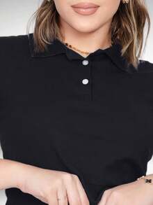 Women T-Shirts - Negro - Ver 3