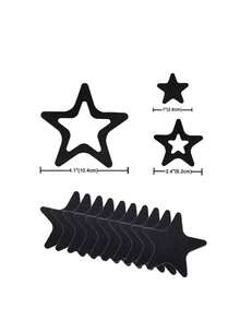 6/12/20 件星形浴缸防滑安全贴纸 - 粘性防滑贴花，适用于淋浴间、浴室地板和楼梯，易于粘贴和晾干，耐用材质 - 彩色 - 查看 7