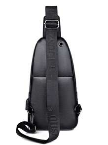 European American Fashion Crocodile Pattern Waist Bag, Multifunctional Men's Shoulder Bag Bag