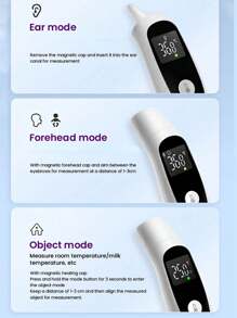 PHILIPS 飞利浦新安怡 AET-R832/FC-IR105 红外线体温计，家用精准耳温计，二合一红外线体温计，耳/额模式