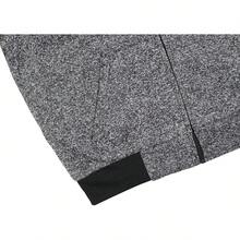 Heavyweight Sherpa Hoodies For Men, Thick Fleece Lined Full Zip Up Winter Warm Sweatshirts Work Jackets-20256688 - Mfj130-黑色 - 查看 3