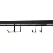 YUNRUX Wall-Mounted Wine Rack For Display, Industrial Shelf For Wine Bottles And Glasses - 棕色 - 查看 5
