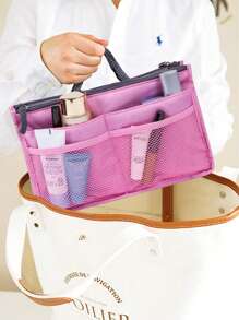 Frauen Reise-Einsatz Organizer Handtasche Geldbörse große Liner Lady Make-up Kosmetiktasche weibliche Tragetasche Organizer Schulsachen Lehrer Geschenke Schulanfang Lehrerzubehör